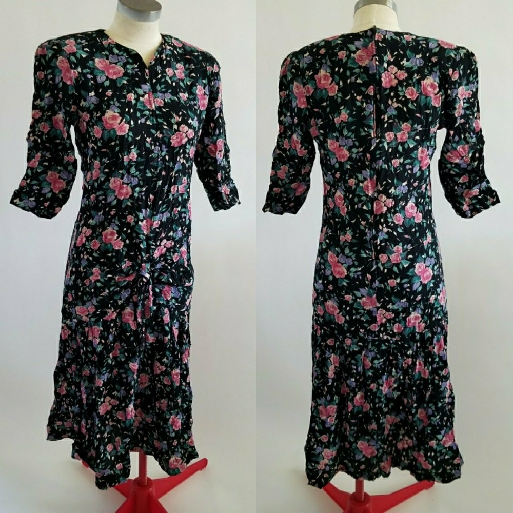 Floral Dress by Jane Schaffhausen Belle France